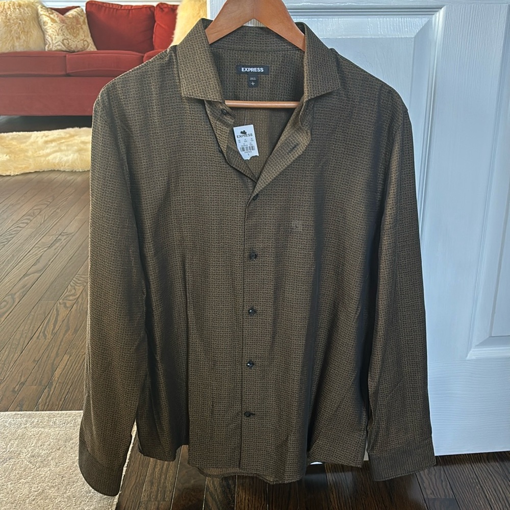 NWT men’s Express dress shirt